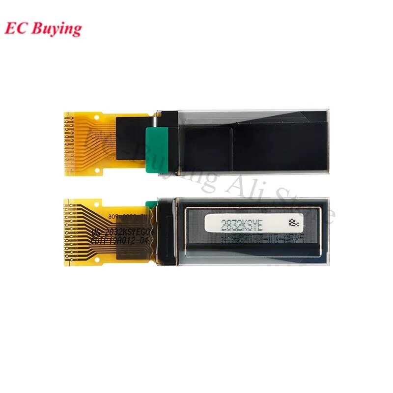 Modulo OLED da 0.91 pollici schermo da 0.91 "bianco/blu/giallo 128 x32 modulo Display a LED LCD interfaccia IIC I2C SPI SSD1306 per Arduino
