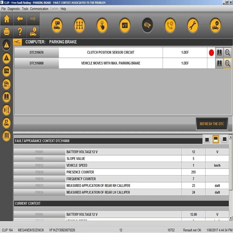 Nieuwste Software V212 Voor Renault Kan Clip OBD2 Diagnostische Software + Reprog V191 + Pin Extractor V2 + Dialogys V4.72 via Download Link