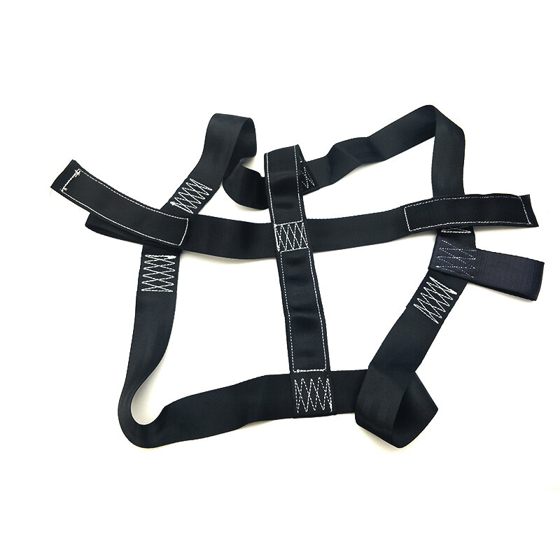 1 pezzo Nero della Ruota Posteriore del Motociclo Tie Imbottiture Cintura di Sicurezza Della Cinghia di Trasporto Pneumatico Cablaggio