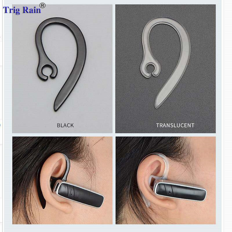 Gancho de silicone para auscultadores, ganchos, Clipe Loop, Headset Ear Hook, Substituição Headphone Acessórios, 6mm, 8mm, 10mm