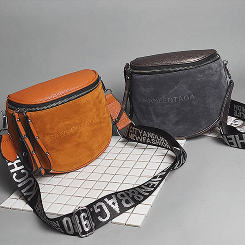 Женская модная маленькая сумка-мессенджер, дамская сумочка на плечо, мешок-мешок, кросс-боди, тоут, полукруглая седло