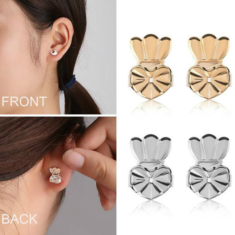 Corona Stud Back Earring Lifters ajustable earrings, Ear Lobe Ster AM2073