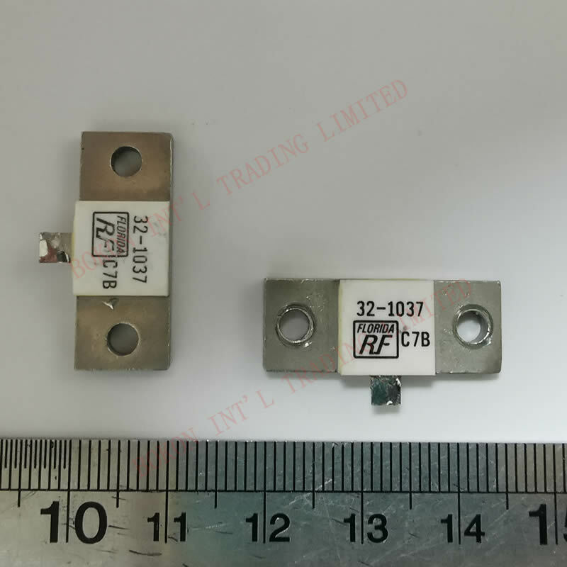 Resistor de terminação 32-1037 w, 50ohms, 250w, resistores de flange, ternimação 250w, 50ohm, rf florida