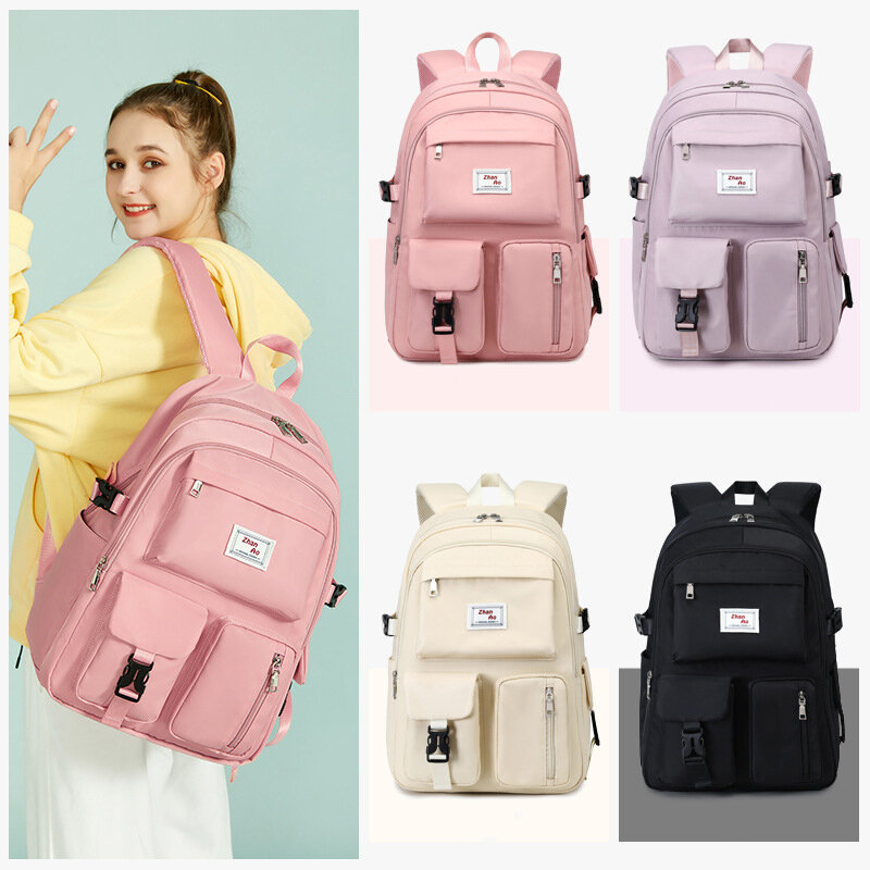New Fashion Women School Backpack Sac a Dos Waterproof Rucksack Bagpack Cute Student Bookbag Mochilas High Quality