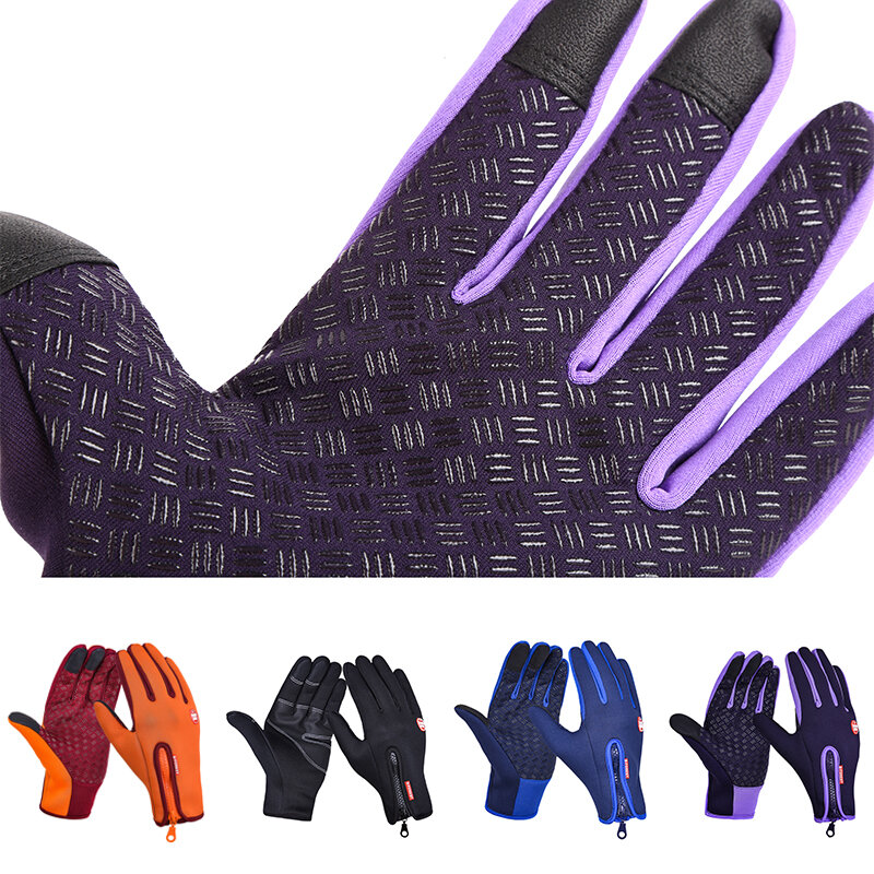 Перчатки для активного отдыха, катания на лыжах, сенсорных экранов, ветрозащитные, женский стиль, военные гоночные велосипедные перчатки
