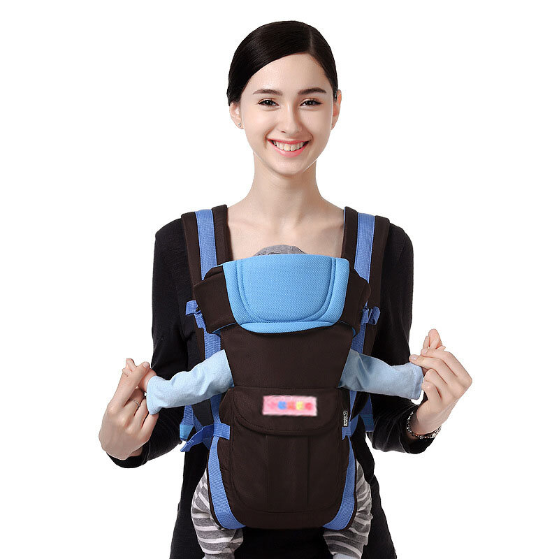 2017 0-30 Months Breathable Front Facing Baby Carrier 4 in 1 Infant Comfortable Sling Backpack Pouch Wrap Baby Kangaroo B0653