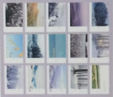 Carte lomo happy seasons en papier, 57mm x 87mm (1 paquet = 27 pièces)
