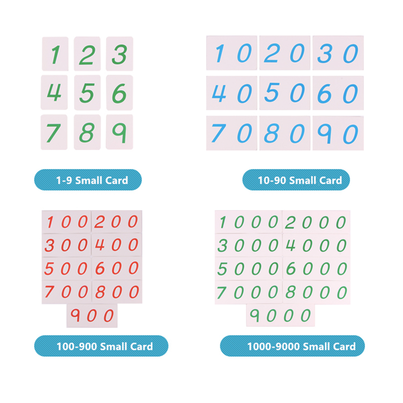 Montessori Bank Game Manik-manik Emas Bahan Anak Sistem Desimal Belajar Sumber Daya Anak Usia Dini Matematika Mainan Pendidikan Anak Perempuan Laki-laki