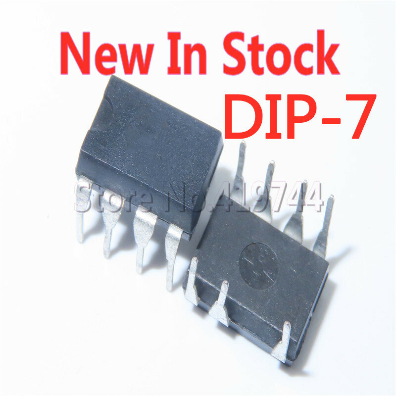 Chip de gestión de energía LCD DIP-7, calidad 100%, nuevo y Original, 5 unids/lote