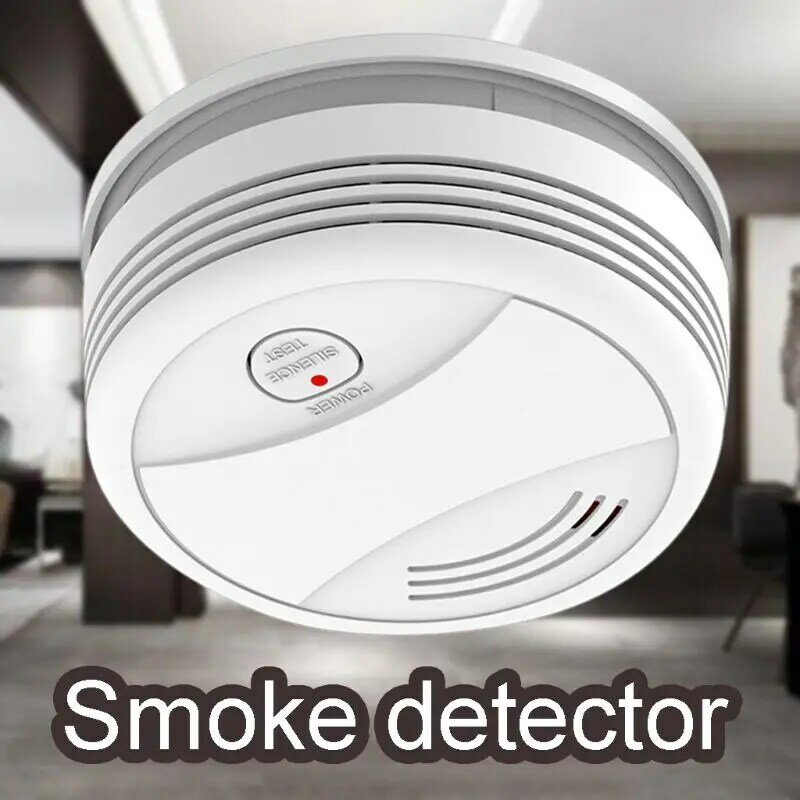 Détecteur de fumée WiFi, capteur d'alarme incendie, application Tuya Smart Life, dispositif de détection de sécurité pour la maison, Installation facile
