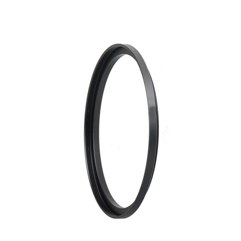 58mm-72mm 58-72mm 58 a 72 intensificam o adaptador do anel do metal do filtro da lente preto