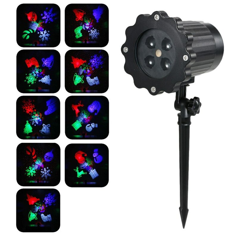 Projection Light Animated Led Projector Light Christmas Halloween Projector Lights Decorative Lighting for Holiday Party Home
