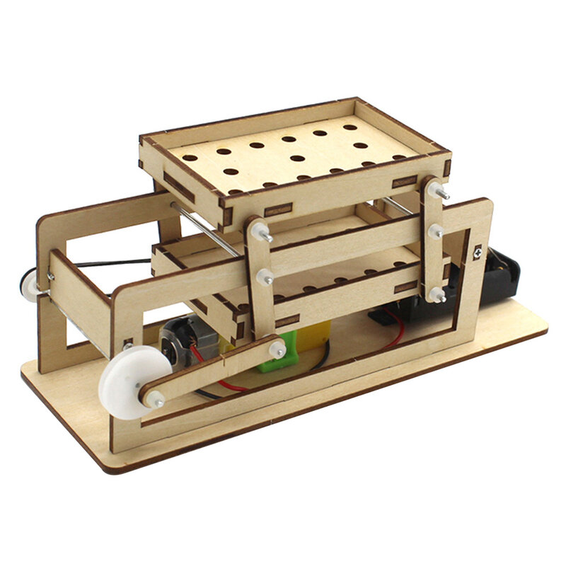 Tamis électrique en bois, bricolage, modèle d'étudiant, fabrication de technologie, équipement de laboratoire scientifique, jouets éducatifs scientifiques