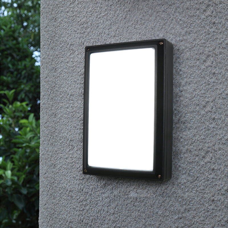 Luz Led de pared con Sensor de movimiento para exteriores, candelabro de aluminio, 24W, Ip65, resistente al agua, moderno, 2400LM, para porche