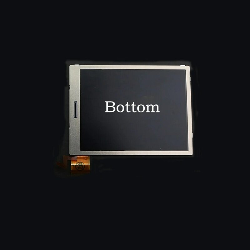 Запасные части верхний нижний и верхний Нижний ЖК-экран для nintenn3ds ЖК-дисплей с сенсорным экраном дигитайзер стеклянный дисплей Сенсорная панель