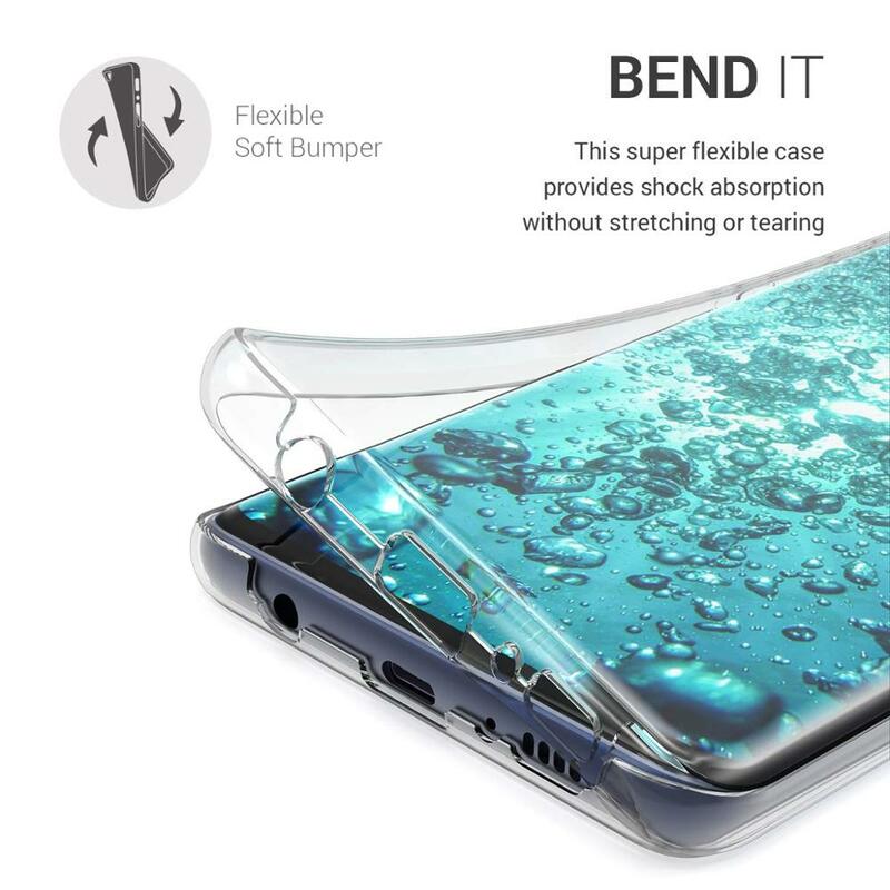 Coque de téléphone souple mince pour Samsung Galaxy S20 Plus Ultra S10 S9 S8 360 protection complète du corps avant et arrière Note de couverture 8 9 10 S 20