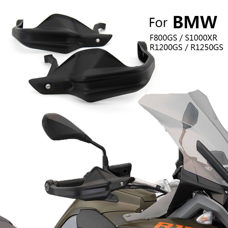 Protector de manos para motocicleta, Protector de parabrisas para BMW R1200GS ADV F800GS Adventure S1000XR 2013-2019, R 1250 GS LC