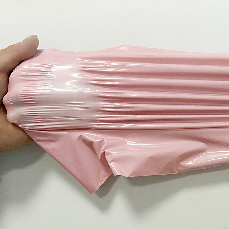 INPLUSTOP-bolsa exprés gruesa de Color rosa, impermeable, autosellada, para correo, sobres, con logotipo personalizado