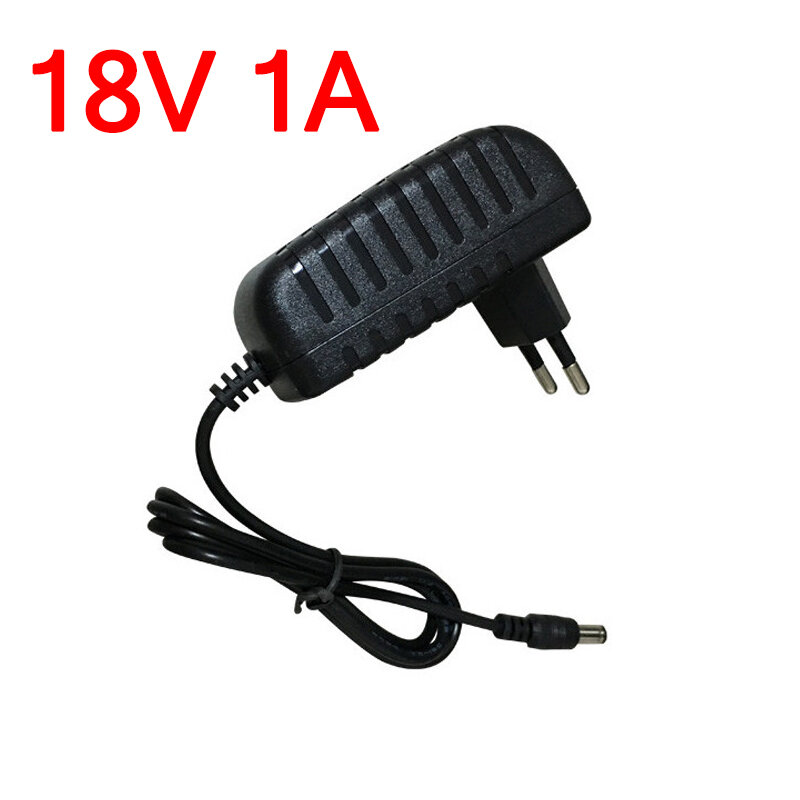 18 V 1A compatibile 0.4A 0.5A adattatore di alimentazione 18 V Volt 400mA 500mA convertitore adattatore ca/cc caricabatterie per sistema di telecamere a circuito chiuso