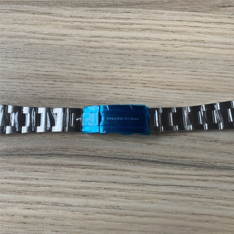 Nowy PAGANI Design męskie zegarki mechaniczne pasek ze stali nierdzewnej z pełną szczotką nadaje się do (PD1661, PD1662, PD1651, PD1644)