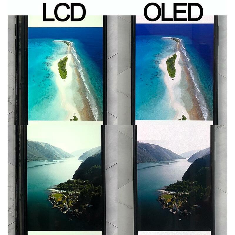 Pantalla LCD OLED AAA para iPhone X, XS, XR MAX, Inell LCD 11, digitalizador de pantalla táctil, piezas de montaje de repuesto OEM OLED
