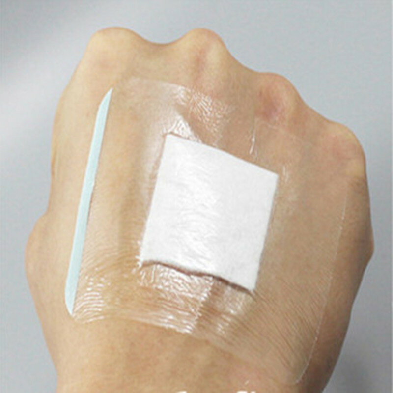 10 Pcs Wasserdichte Gips Stretch Klebstoff Bandage Transparent Klebstoff Medizinische Wundauflage Band