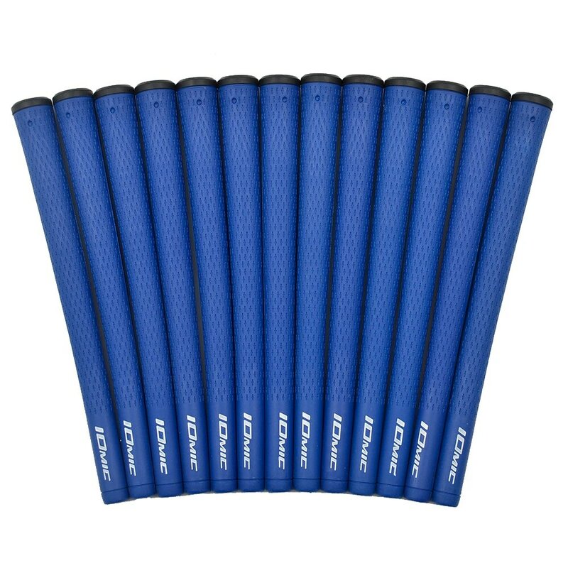 New IOMIC STICKY 2.3 Golf Grips 13Pcs/Lot Blue Color Rubber/TPE Golf Grips
