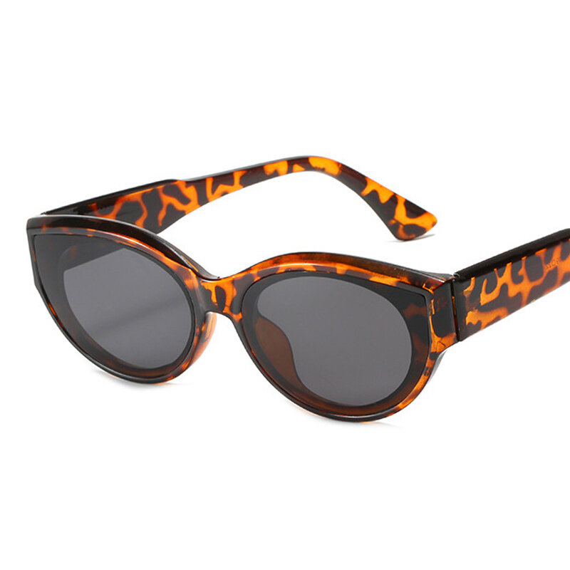 Óculos de sol gradiente para mulheres, óculos de sol feminino hip hop vintage, cores doces, marca de moda feminina, personalidade