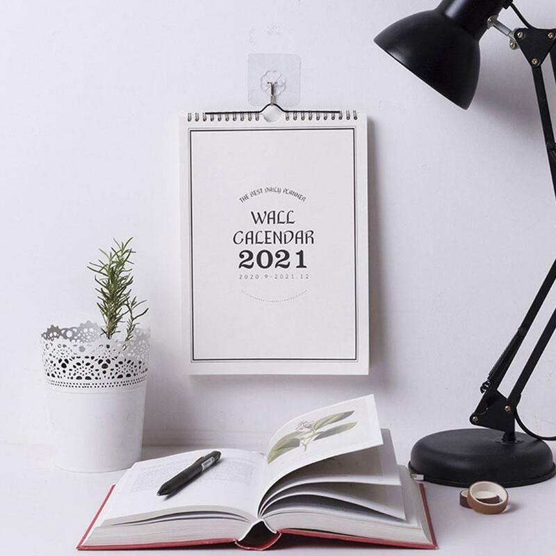 2021 Simple Wall Calendar Weekly Monthly Planner Agenda Organizer Home Office Hanging Wall Calendar Daily Schedule Planner