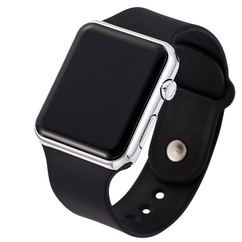 Popularna marka silikonowy sportowy led cyfrowy zegarek kwarcowy mężczyźni kobiety moda zegarki na rękę zegar Relogio Masculino Feminino