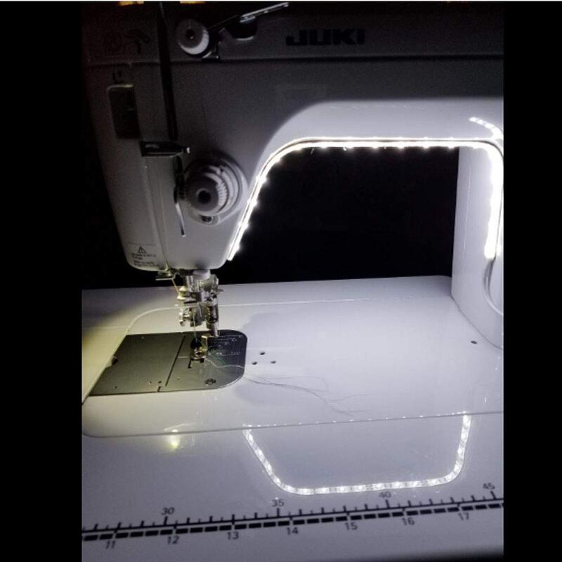 Máquina de coser LED superbrillante, Kit de tira de luz de 30cm, 50cm, cc 5V, luz de costura USB, luces LED de trabajo para máquina Industrial