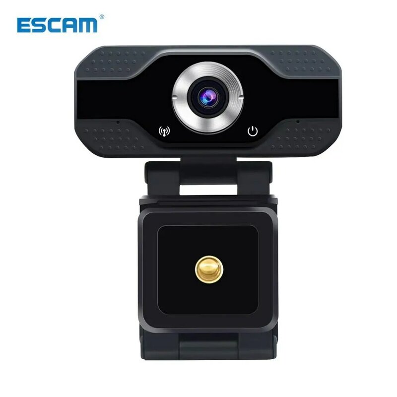 ESCAM HD 1080P Webcam Built-in Microfono Chiamata Video Del Computer Periferiche Web Camera per il Computer Portatile Del PC