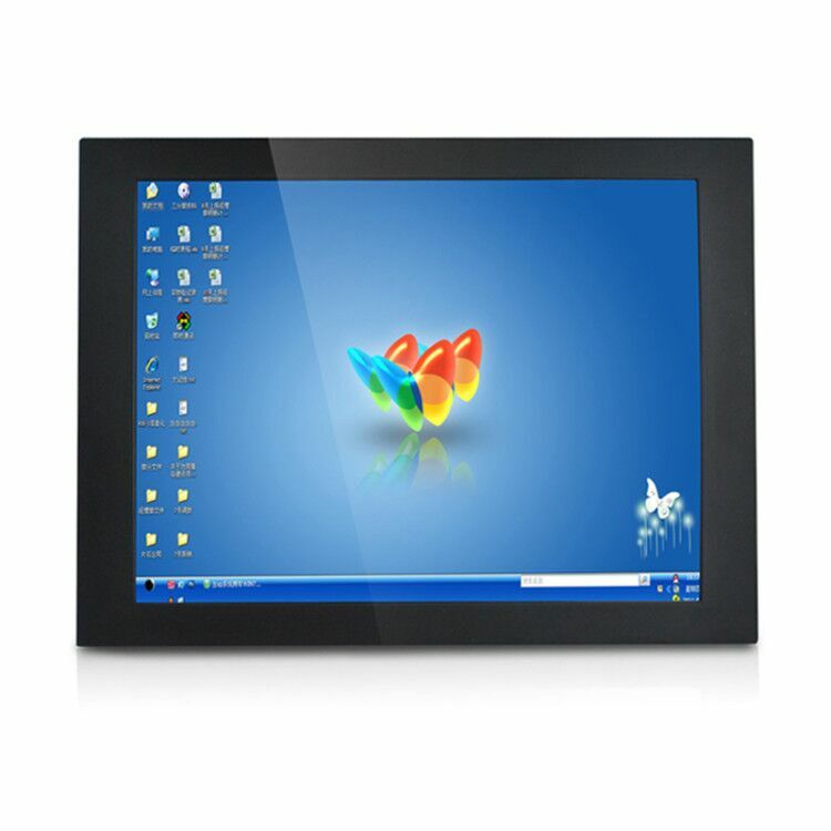 Factory price 17 inch waterproof IP65 win10 linux embedded all in one touch screen monitor industrial pc