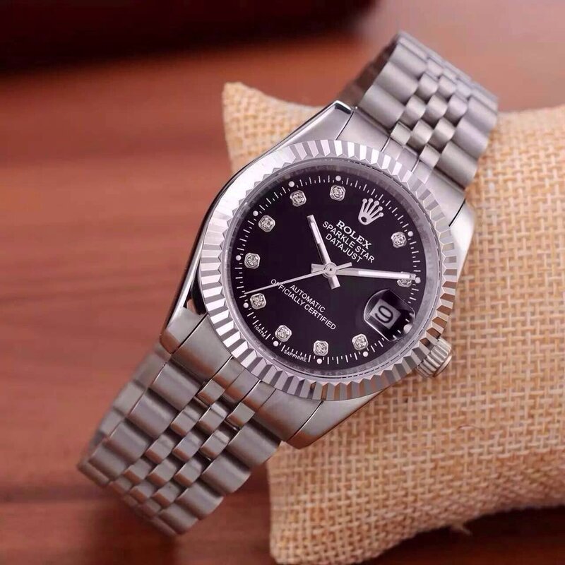 Top Luxury Brand WINNER Black Watch Men women Casual Male Watches Business Sports Military Stainless Steel Watch