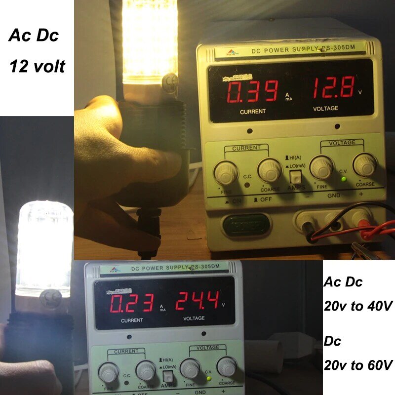 Светодиодсветильник лампа B22 Ac Dc 12v 24 v 36v 48v 60v 7W, лампа-кукуруза, супер 720 люмен B 22 3000K 6000K 12 24 вольт, лампа-свеча для люстры
