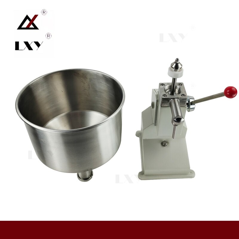 Máquina de enchimento manual do champô do verniz, 5-50ml, para o creme, champô, cosmético, líquido, pasta, enchimento de óleo, A03