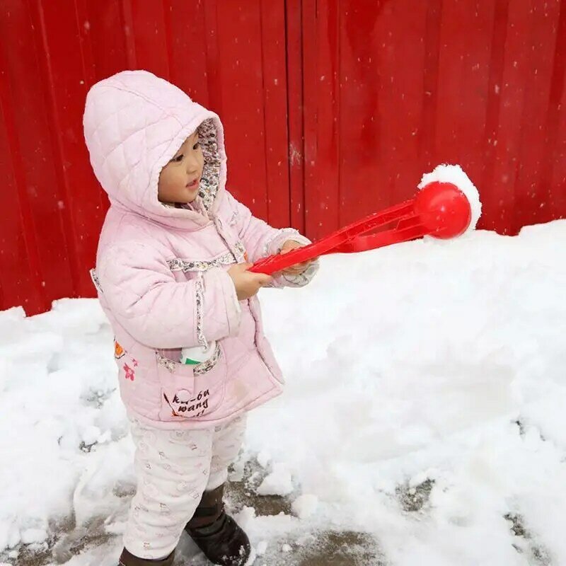 Большой Детский производитель мячей, зажим для снежной игры, забавная спортивная игрушка для снежной игры, зажим для снежной игры на открытом воздухе