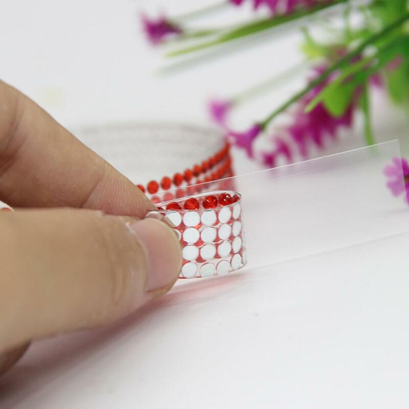 1 rotolo di nastro adesivo strass acrilico autoadesivo accattivante di alta qualità per Scrapbook decorazione artistica confezione regalo