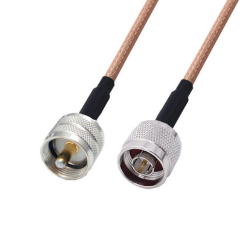 RG142 Cable N Male to UHF Male Connector RF Coaxial Jumper Pigtail Cable