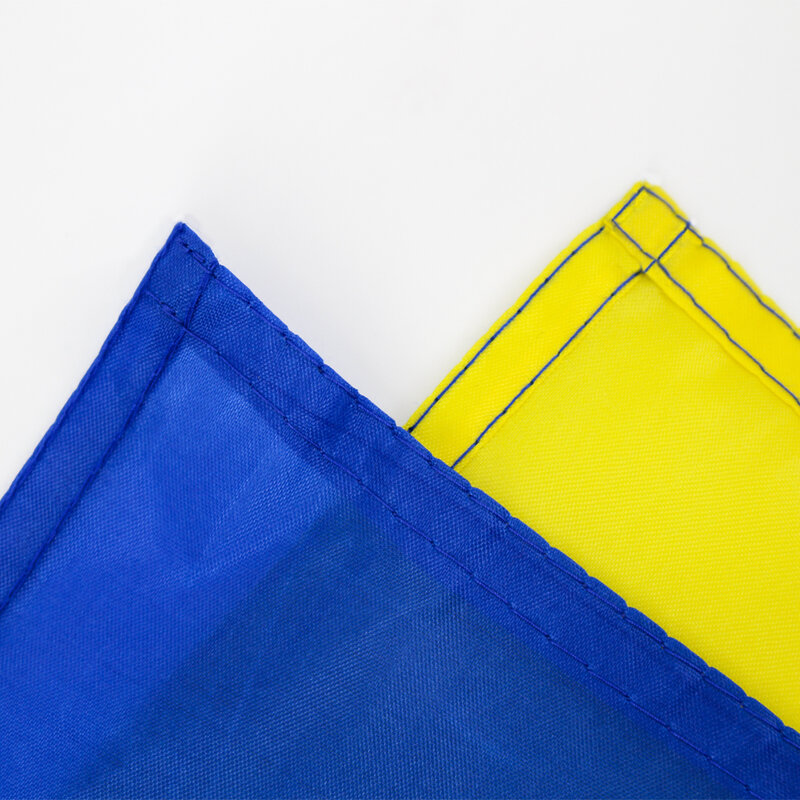 Johnin-Bandera de Ucrania para decoración, azul, amarillo, Ua, Ukr, 90x150cm