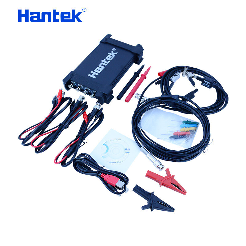 Hantek 6074be series kit i 4ch 70mhz automotivo de ação de ignição do equipamento diagnóstico/o sensor/diagnóstico do ônibus/performer/startup