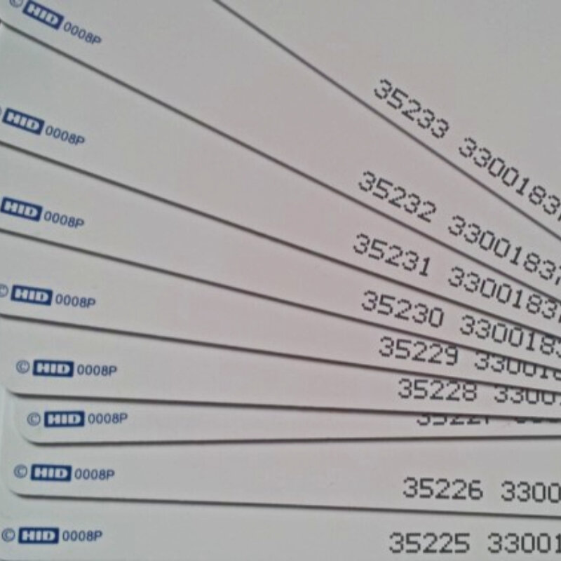 Trốn Tổng Công Ty 1386 ISOProx II PVC Bóng Imageable Gần Truy Cập Thẻ Không Có Khe Bấm ISOCARD 125KHz 26Bit