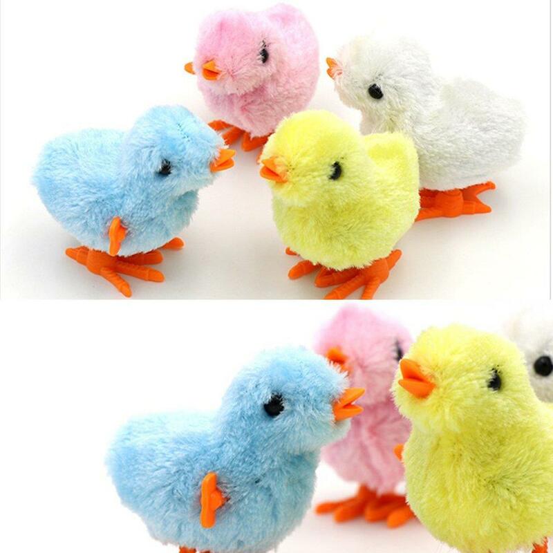 Mainan Anak-anak Populer Simulasi Ayam Di Rantai Melompat Ayam Anak Laki-laki dan Perempuan Hadiah Mainan Ayam Lucu Lucu Mainan Mewah