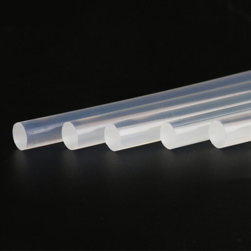 Bâtons de colle thermofusible transparents non toxiques, bricolage, 11mm x 190mm, livraison gratuite, 10 pièces par lot