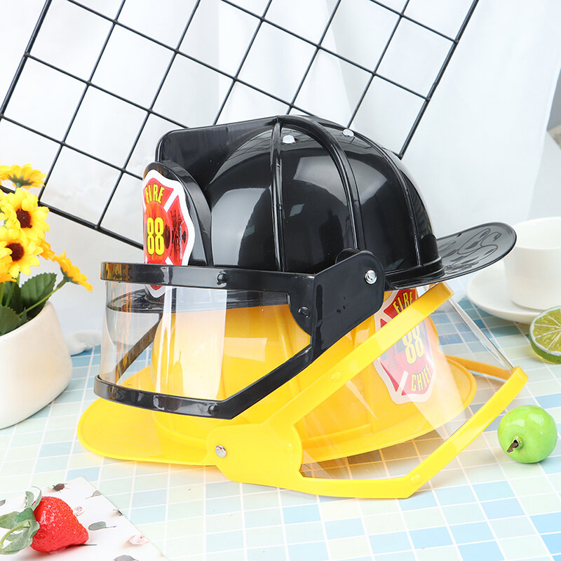 アニメ消防士のヘルメット,3色,ケープ,ファンシードレスアクセサリー,コスプレパーティーのロールプレイおもちゃ