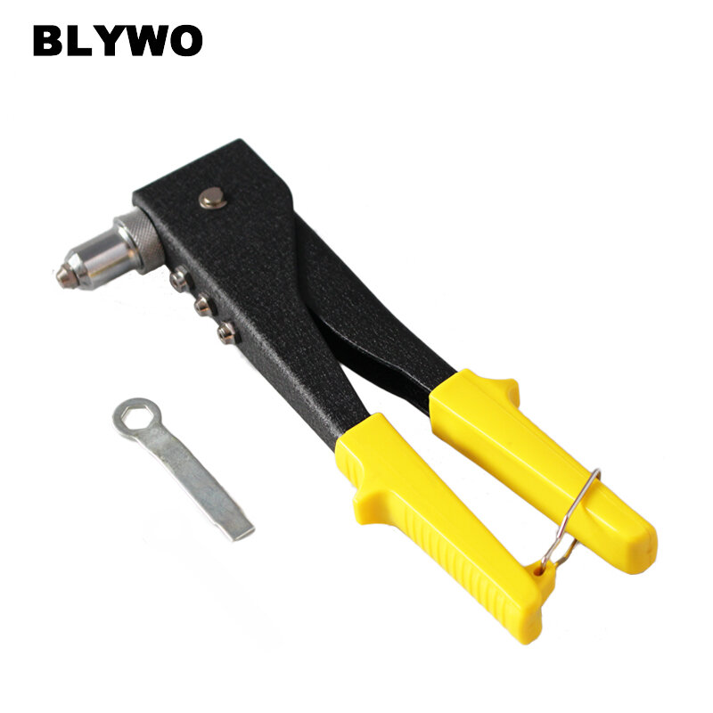 10“ Hand Riveter Labor-saving  Hand Tool Blind Rivet Nut Comfortable Hand Insert Nut Tool Mandrels 2.4/3.2/4/4.8mm