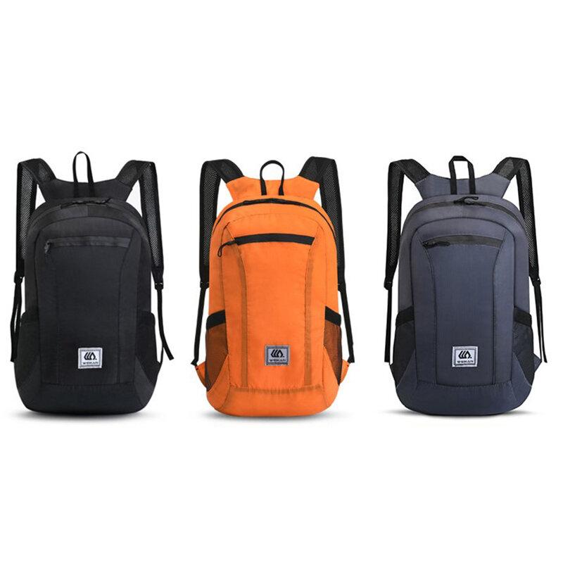 Zaino pieghevole portatile leggero da 20 litri zaino impermeabile borsa pieghevole ultraleggero Outdoor Pack per donna uomo viaggi escursionismo