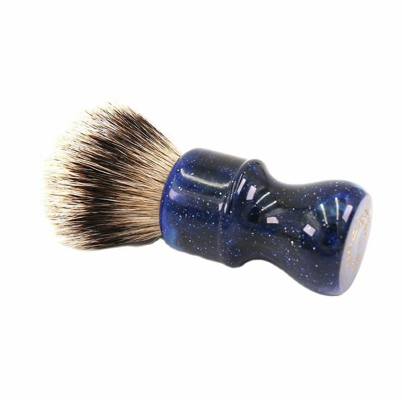 24mm yaqi misterioso espaço cor lidar com silvertip texugo cabelo nó masculino pincéis de barbear