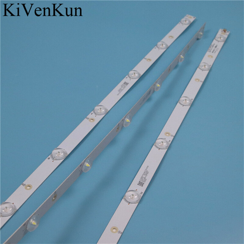 7 Lamp 620 Mm Led Backlight Strips Voor Philips 32PFH4101/88 Bars Kit Tv Led Lijn Band Hd Lens GJ-2K16 D2P5-315 D307-V2.2 LB32080