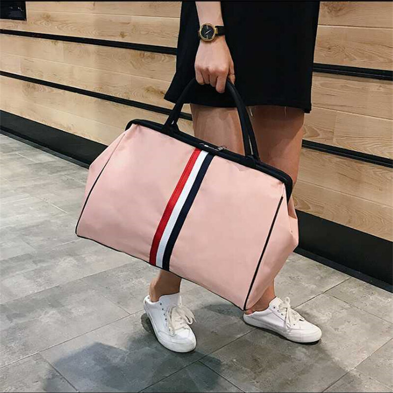 Large-capacity Portable Travel Bag Female Duffel Bag Short-distance Travel Travel Bag Light Travel Bag Male Fitness Bag